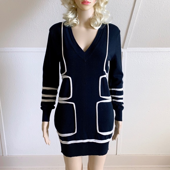 versace sweater dress